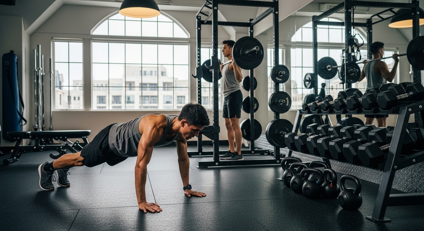 L'ascesa Dell'allenamento Ibrido- Come Combinare Efficacemente Gli Allenamenti a Casa E in Palestra